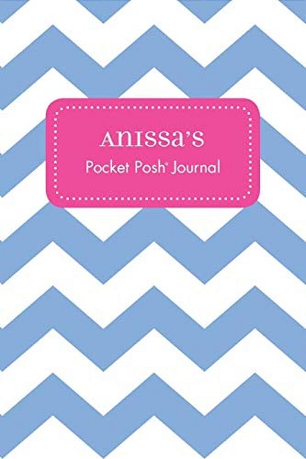 Anissa's Pocket Posh Journal, Chevron-..