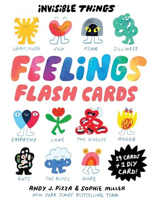 Invisible Things Feelings Flash Cards-..