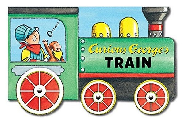 Curious George's Train (Mini Movers Shaped Board Books)-..