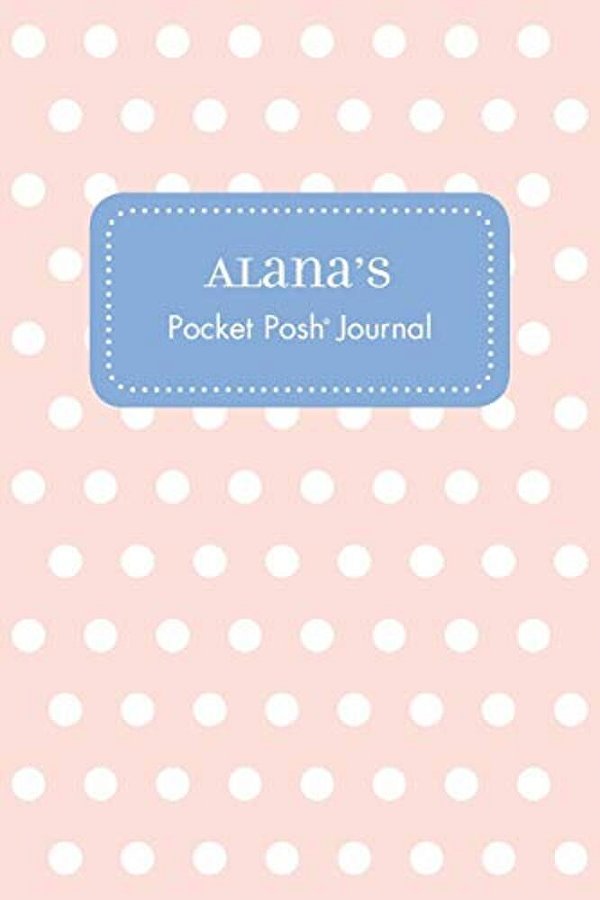 Alana's Pocket Posh Journal, Polka Dot-..
