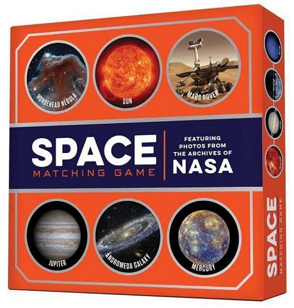 Space Matching Game: Featuring Photos From The Archives Of Nasa-..