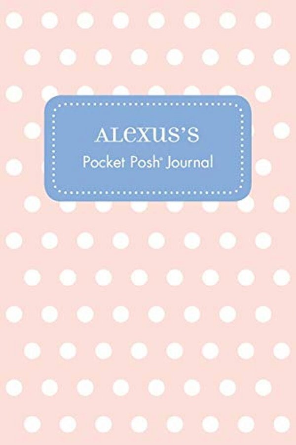 Alexus's Pocket Posh Journal, Polka Dot-..