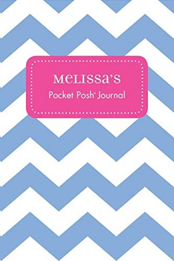 Melissa's Pocket Posh Journal, Chevron-..