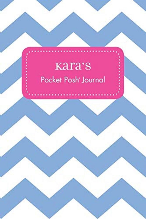 Kara's Pocket Posh Journal, Chevron-..
