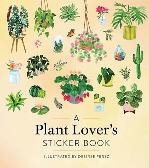 A Plant Lover's Sticker Book-..