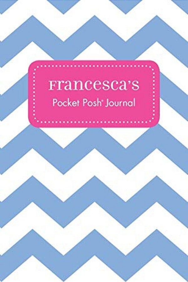 Francesca's Pocket Posh Journal, Chevron-..