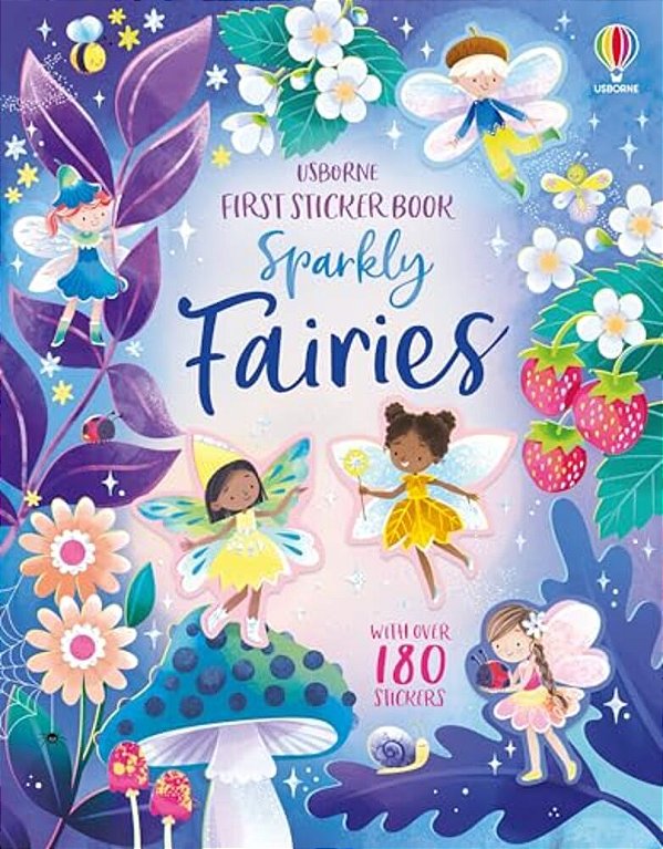 First Sticker Book Sparkly Fairies-..