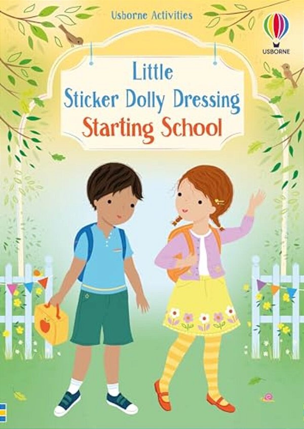 Little Sticker Dolly Dressing Starting School-..