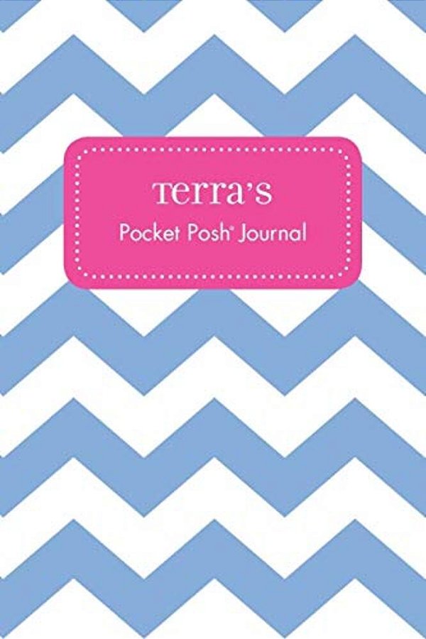Terra's Pocket Posh Journal, Chevron-..
