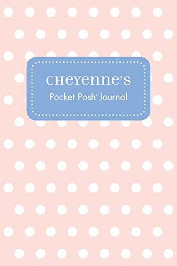 Cheyenne's Pocket Posh Journal, Polka Dot-..