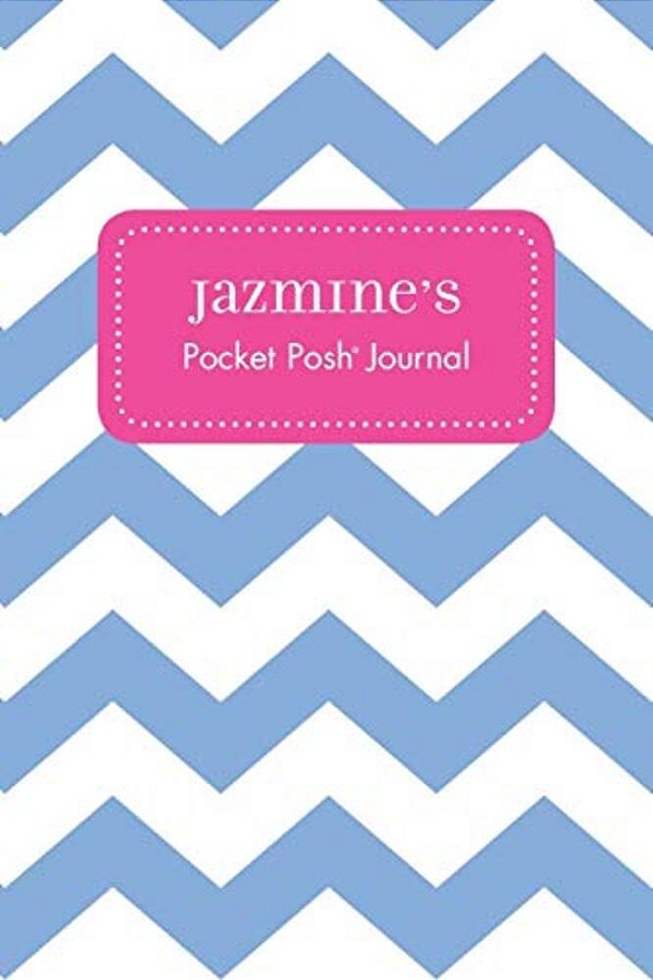 Jazmine's Pocket Posh Journal, Chevron-..