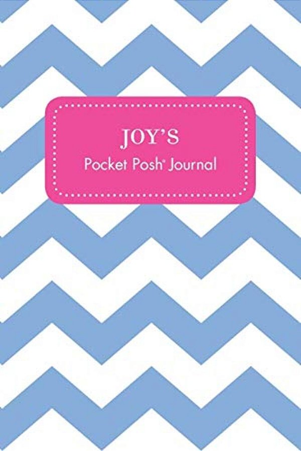 Joy's Pocket Posh Journal, Chevron-..