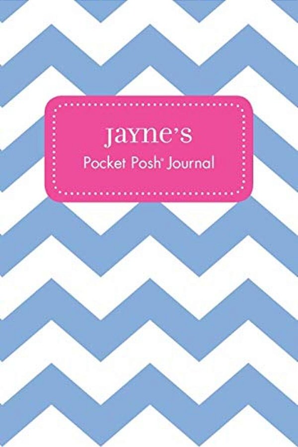 Jayne's Pocket Posh Journal, Chevron-..