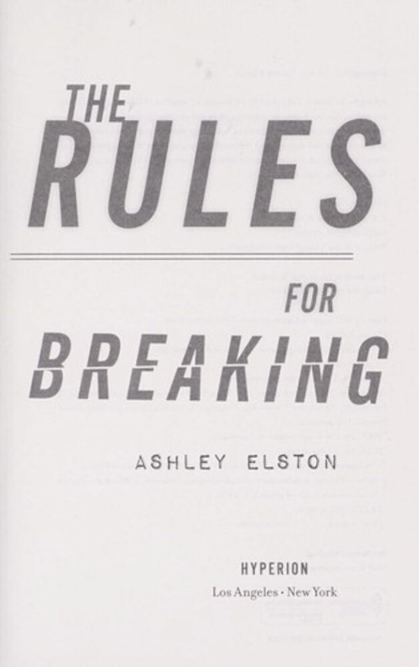 Rules For Breaking-..