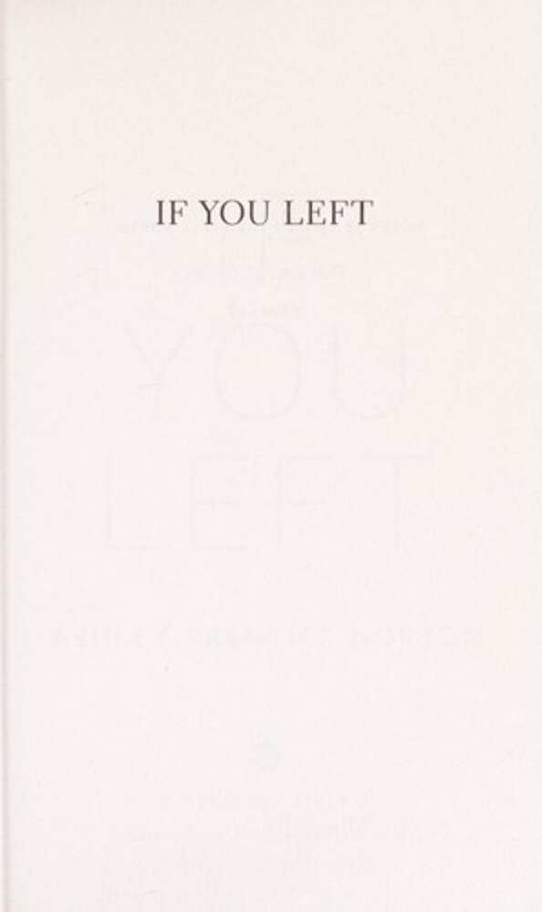 If You Left-..