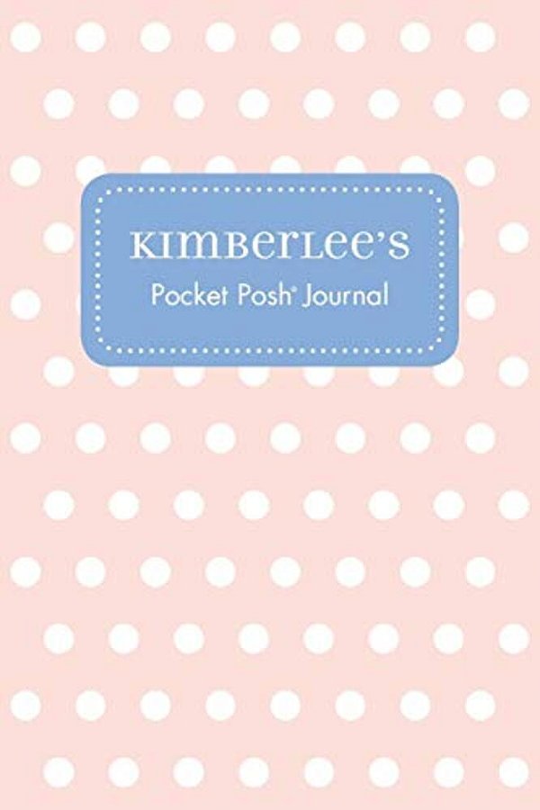 Kimberlee's Pocket Posh Journal, Polka Dot-..