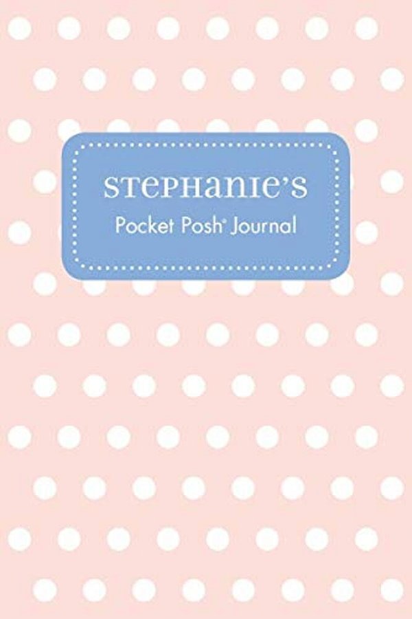 Stephanie's Pocket Posh Journal, Polka Dot-..