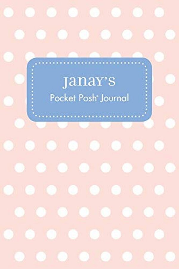 Janay's Pocket Posh Journal, Polka Dot-..