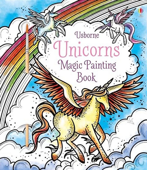 Unicorns Magic Painting Book-..