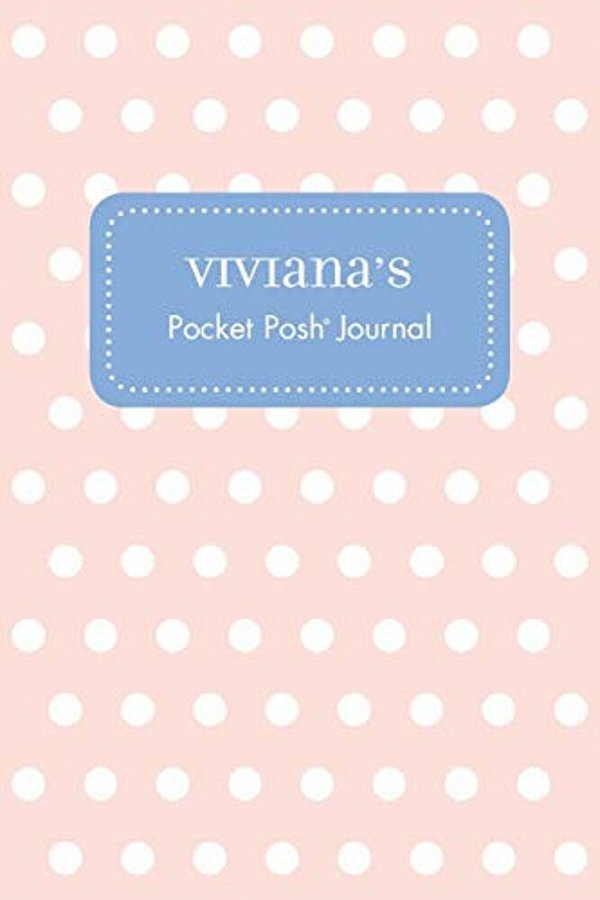 Viviana's Pocket Posh Journal, Polka Dot-..
