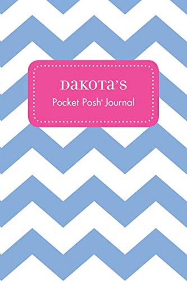 Dakota's Pocket Posh Journal, Chevron-..