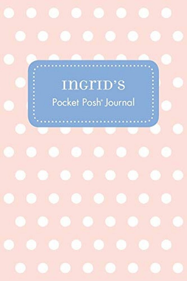 Ingrid's Pocket Posh Journal, Polka Dot-..