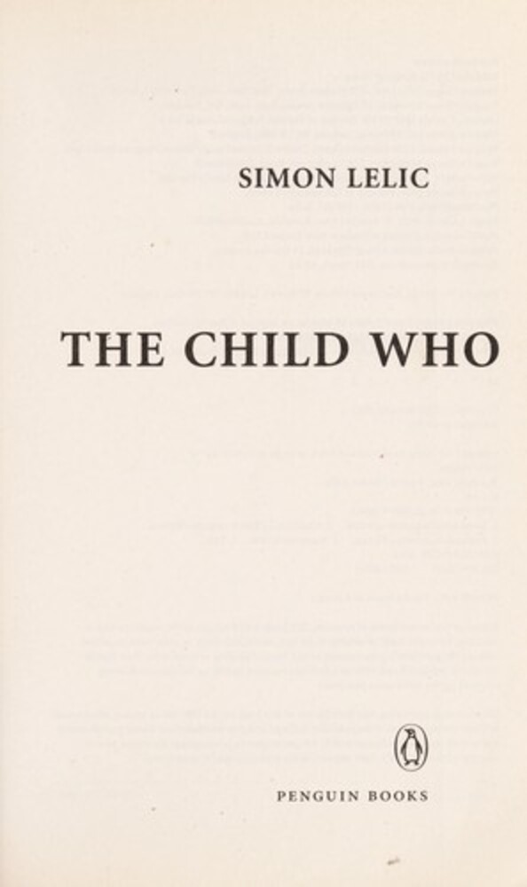 The Child Who-..