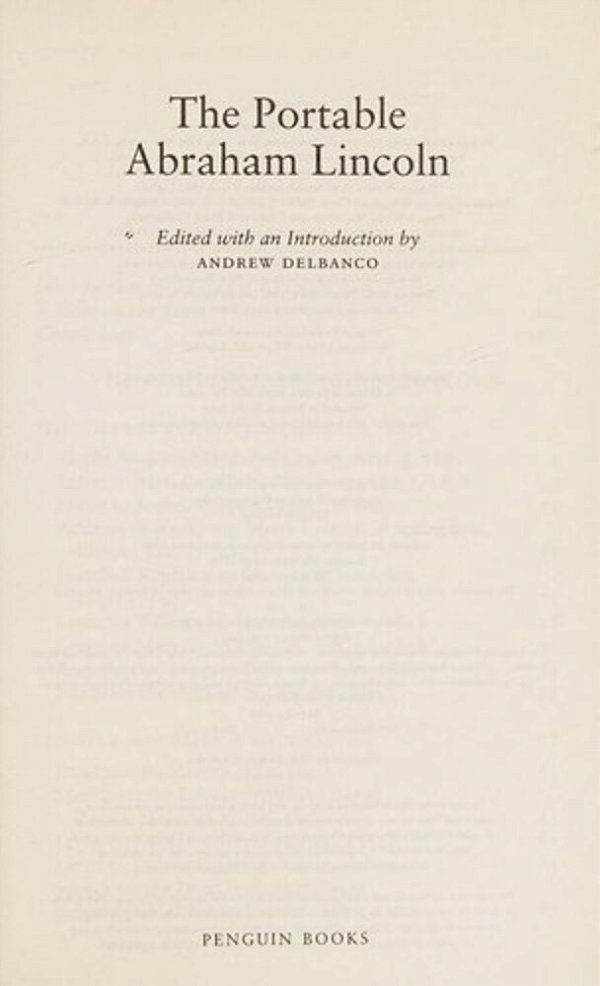 The Portable Abraham Lincoln-..