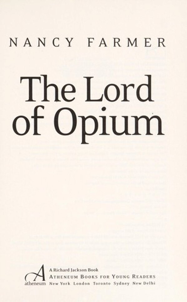 The Lord Of Opium-..