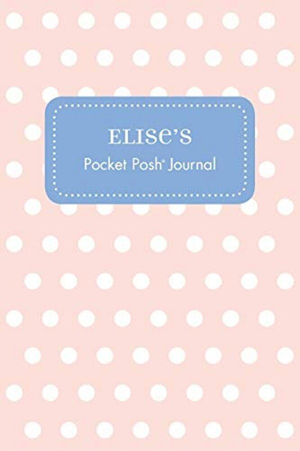Elise's Pocket Posh Journal, Polka Dot-..