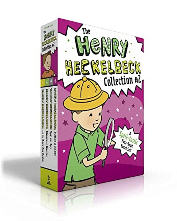 The Henry Heckelbeck Collection #2 (Boxed Set): Henry Heckelbeck And The Race Car Derby; Henry Heckelbeck Dinosaur Hunter; Henry Heckelbeck Spy Vs. Sp-..