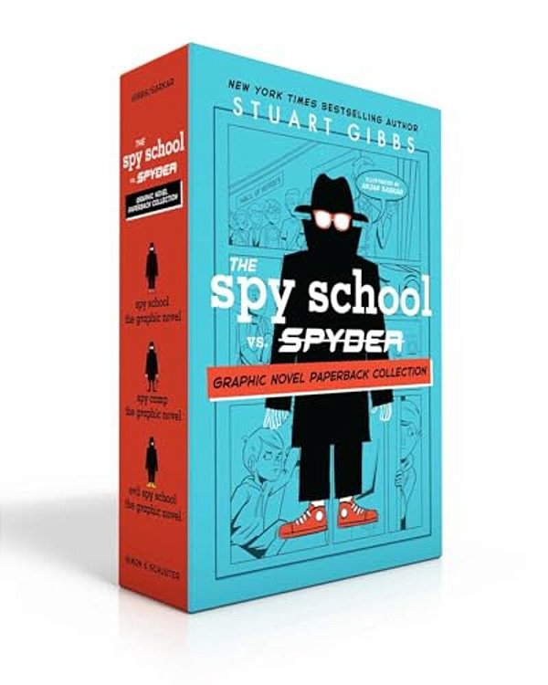 The Spy School Vs. Spyder Graphic Novel Paperback Collection (Boxed Set): Spy School The Graphic Novel; Spy Camp The Graphic Novel; Evil Spy School Th-..