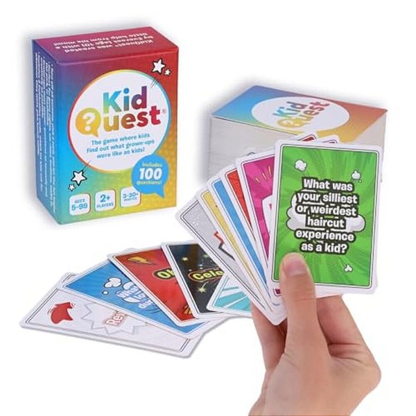 Kidquest: The Game Where Kids Find Out What Grown-Ups Were Like As Kids!-..