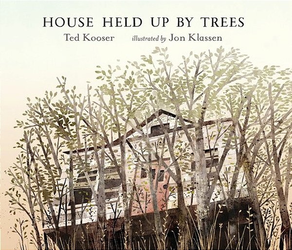 House Held Up By Trees-..