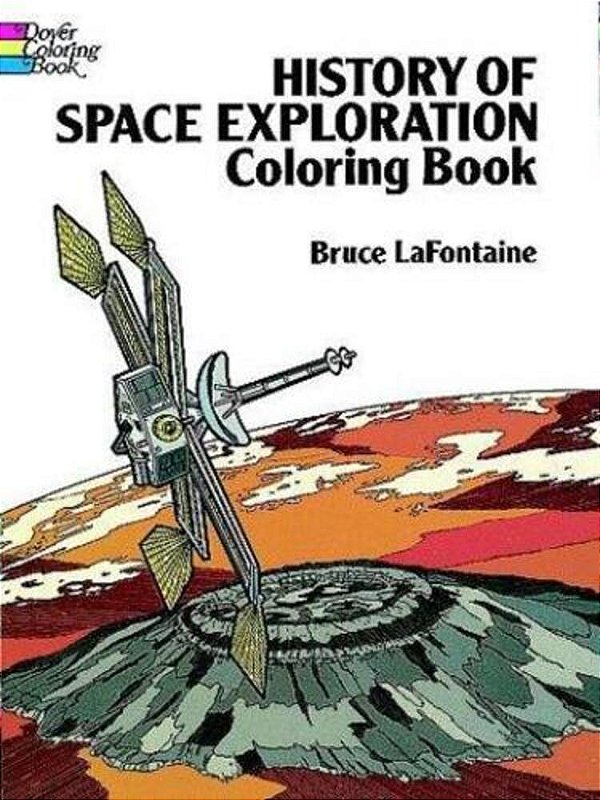 History Of Space Exploration Coloring Book-..