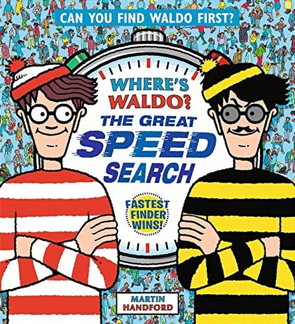 Where's Waldo?: The Great Speed Search: (A Hidden Object Activity Book That Lays Flat For Head-To-head Competition With Friends & Family - A Perfect G-..