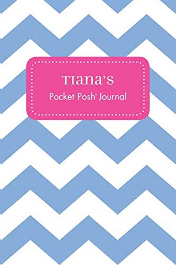 Tiana's Pocket Posh Journal, Chevron-..