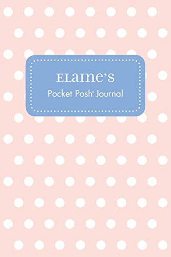 Elaine's Pocket Posh Journal, Polka Dot-..
