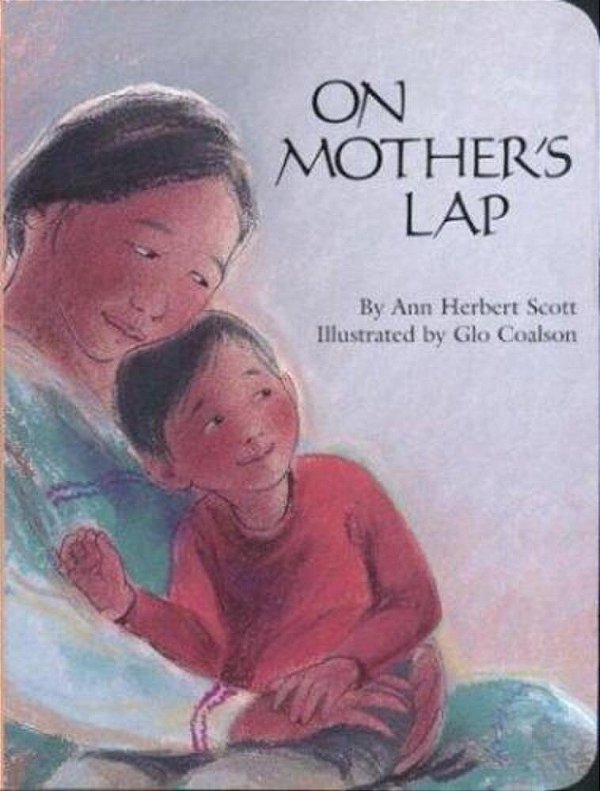 On Mother's Lap Board Book-..