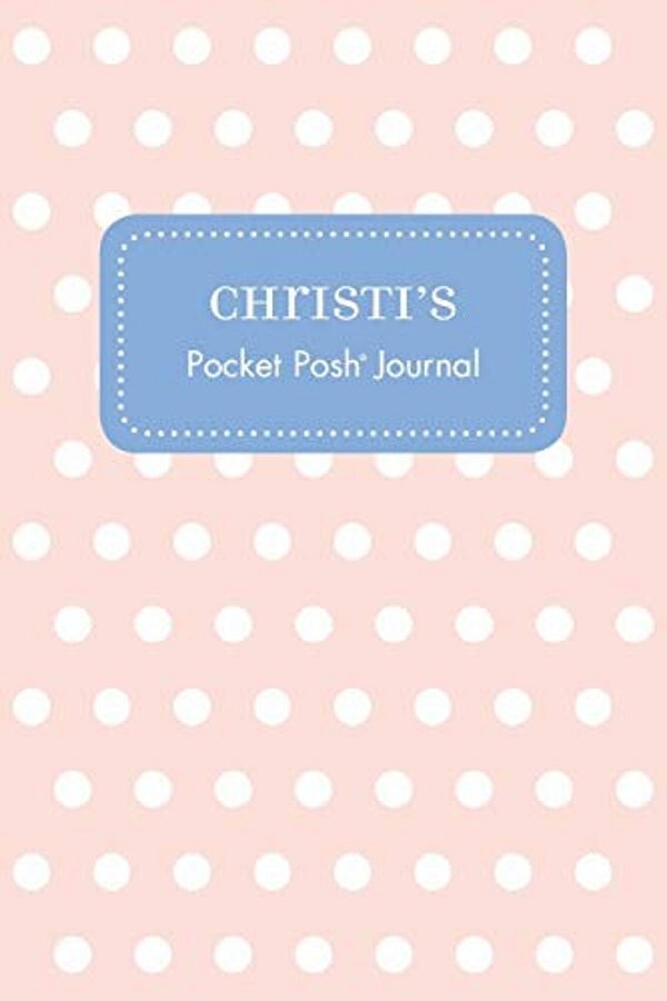 Christi's Pocket Posh Journal, Polka Dot-..
