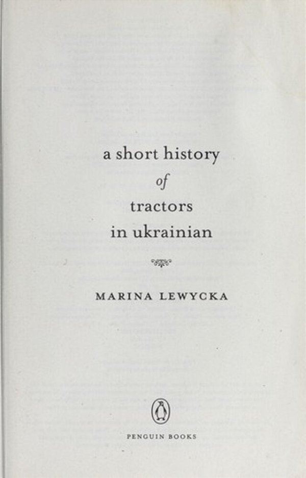 A Short History Of Tractors In Ukrainian-..