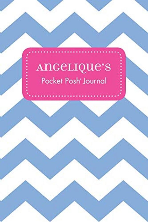 Angelique's Pocket Posh Journal, Chevron-..