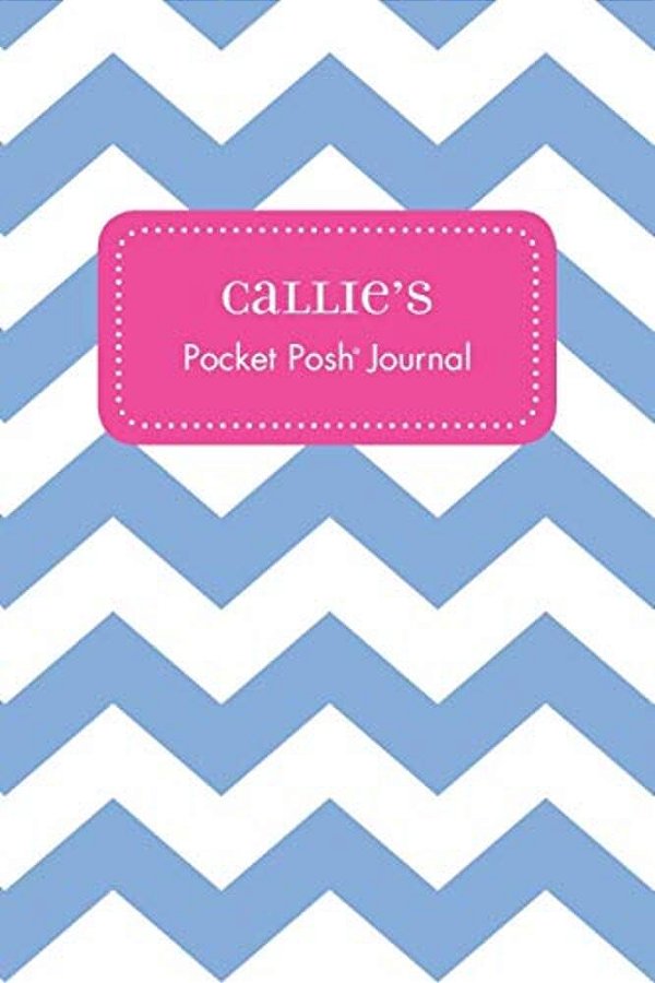 Callie's Pocket Posh Journal, Chevron-..