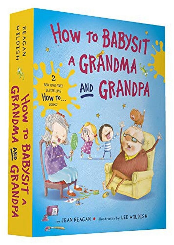 How To Babysit A Grandma And Grandpa Board Book Boxed Set-..