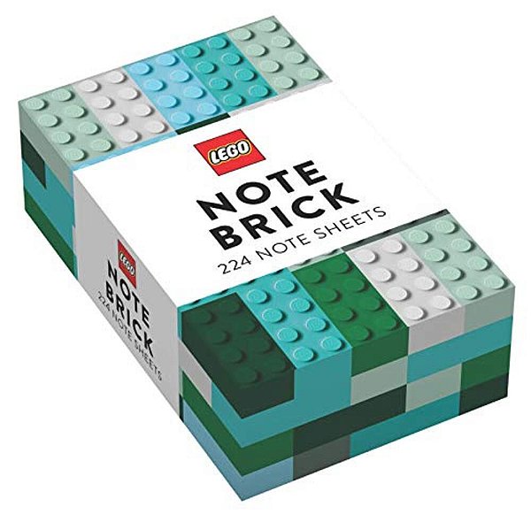 Lego(r) Note Brick (Blue-Green)-..