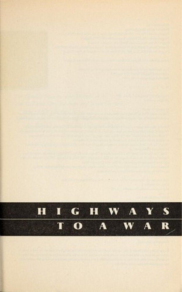 Highways To A War-..
