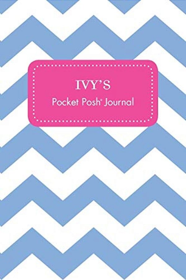 Ivy's Pocket Posh Journal, Chevron-..