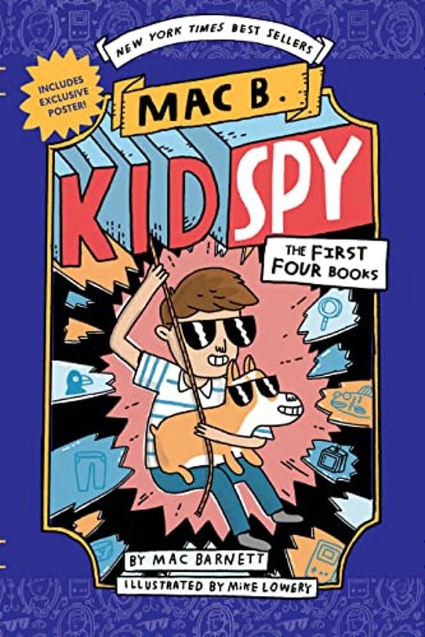 Mac B., Kid Spy Box Set, Books 1-4 (Mac B., Kid Spy)-..