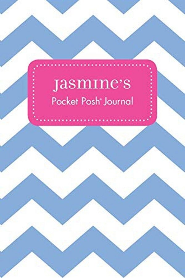 Jasmine's Pocket Posh Journal, Chevron-..