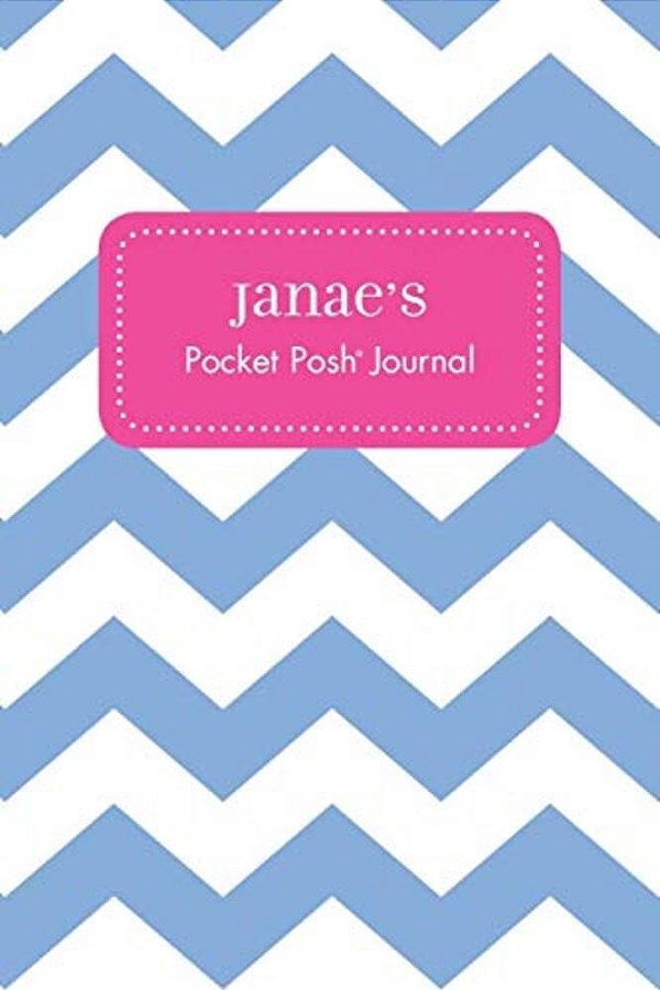 Janae's Pocket Posh Journal, Chevron-..